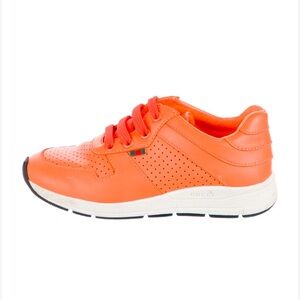 Gucci Unisex Neon Orange Sneakers